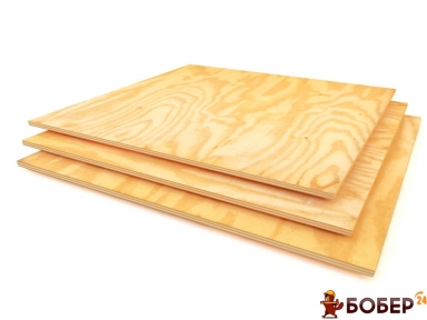 Фанера 1525*1525*6мм (пал.72 шт.) {4412}