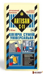 Артісан С-11/25 кг Клеюча суміш універсальна (42 шт.)  {3214}