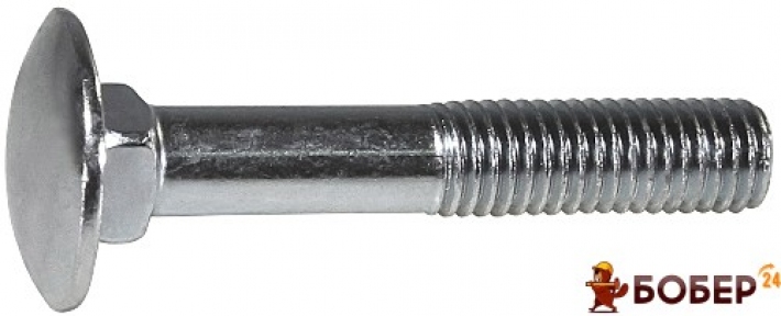 DIN603 Меблевий болт М6х60 4,6 цб кв.підг УКТ ЗЕД 7318 15 90 90
