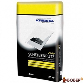 Kreisel Штукатурка мінеральна Барашек BR  P100 2,0 мм,  25 кг (42 шт.)  {3214}