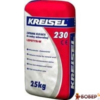230 Kreisel Клейова  суміш для кріплення плит з мінвати, 25 кг (пал.42шт)  {3214}