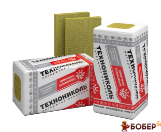Утеплювач Техноблок Стандарт 50*600*1200 пл.45 (24уп./пал. 5,76м.кв, 0,288м3)  {6806 10 00 00}