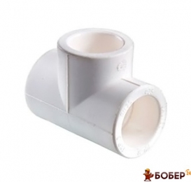 Трійник поліпропіленовий PP-R, D=25*3/4 ЗВ*25мм, сірий 016040506 (10шт/уп)УКТ ЗЕД 3917 40 00 90