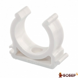 Кліпса PP-R, 25мм, сіра (100шт/уп) УКТ ЗЕД 3926 30 00 90